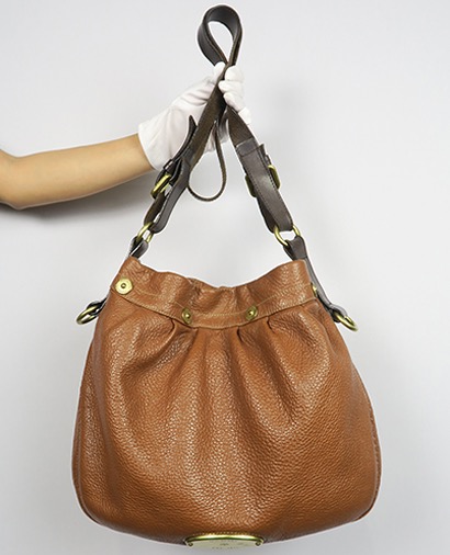 Mitzy Hobo, &pound;180, Handbags, Tan, Leather, Front view